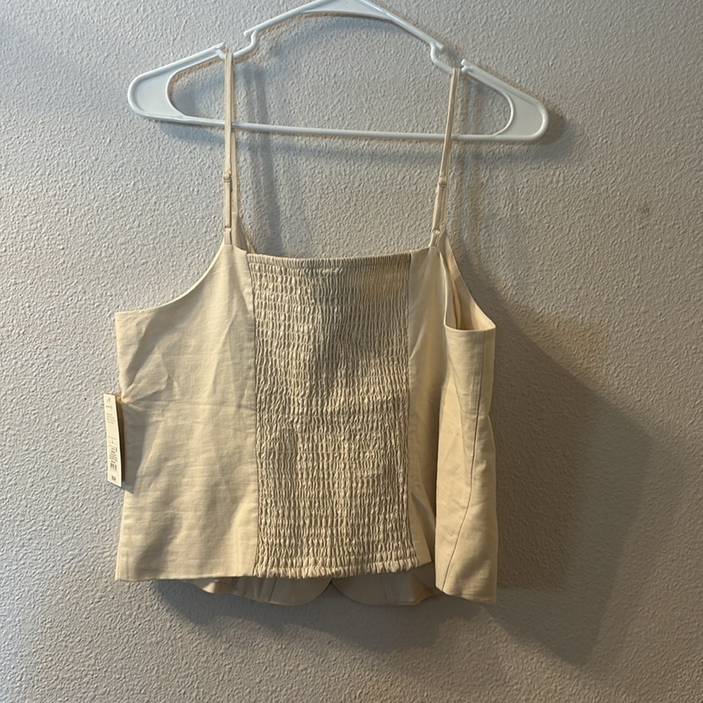 NWT A New Day button down tank top size large - Picture 7 of 7